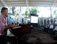 Alberto Esquer Gutiérrez, titular de la SADER, indicó que estas acciones forman parte de los apoyos que la dependencia entregó en 2019. FACEBOOK / Unión Ganadera Regional de Jalisco