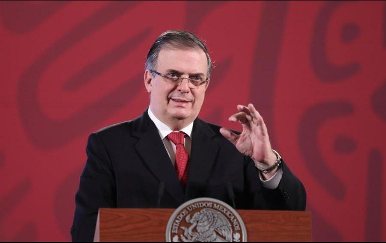 Ebrard asegura que, hasta la fecha, se ha logrado la repatriación de más de 12 mil mexicanos varados en distintos países. EFE/S. Gutiérrez