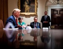 El encuentro permitiría a Trump posicionarse en la escena internacional y enviar un mensaje de fortaleza. EFE/D. Mills