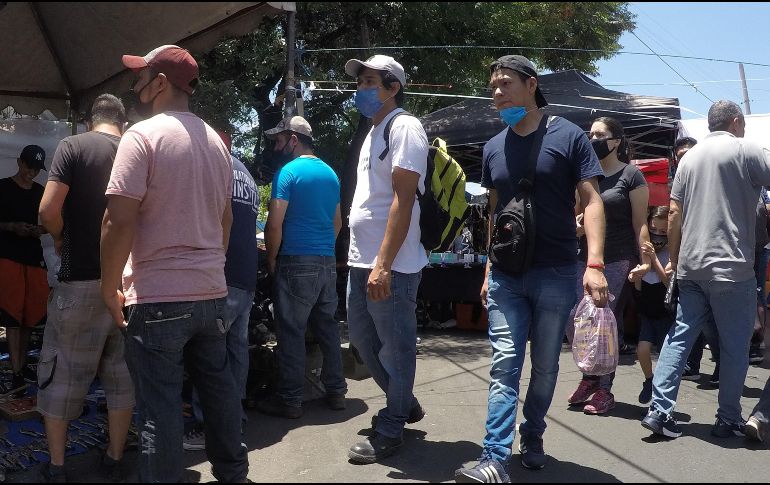 Suman cinco nuevas muertes por COVID-19 en Jalisco; hay récord de contagios