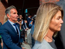 Loughlin y su esposo Giannulli pasarán dos años en libertad condicional tras cumplir la pena de cárcel. AFP / ARCHIVO