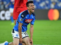 Lozano llegó a los partenopei para esta campaña 2019-2020 procedente del PSV Eindhoven a cambio de 40 millones de euros para ser el fichaje más caro en la historia de los napolitanos. AFP / ARCHIVO