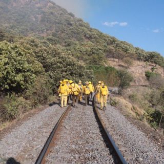 Controlan el incendio en el cerro de El Tepopote