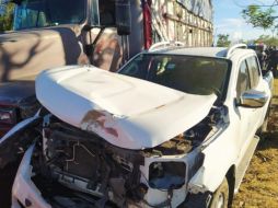 El choque ocurrió poco antes de las 09:00 horas a la altura del Condominio Siglo 21. ESPECIAL /