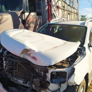 Choque múltiple ocasiona caos en carretera a Colima