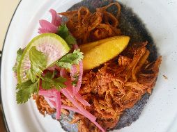 Taco de cochinita. Una delicia sublime. ESPECIAL