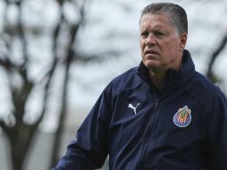 ''Me gusta que el jugador se comprometa, todos somos corresponsables, ellos dentro del campo y nosotros fuera del campo'', dice Peláez. IMAGO7