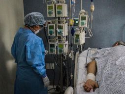 Detallan que el origen del brote fue en un área del hospital no relacionada al COVID-19. EFE/J. Terriquez