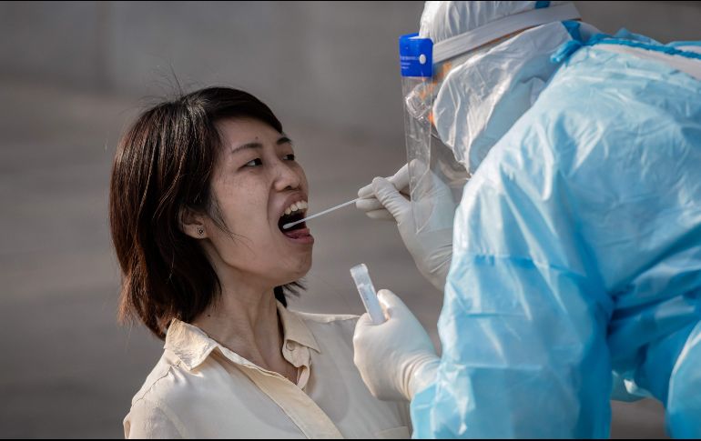 China lamenta que EU busque la confrontación en medio de la pandemia. AFP / N. Asfouri