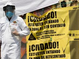 El mayor número de casos confirmados COVID-19 se ubican en Iztapalapa con tres mil 097, que representan 20% del total. AFP/ARCHIVO