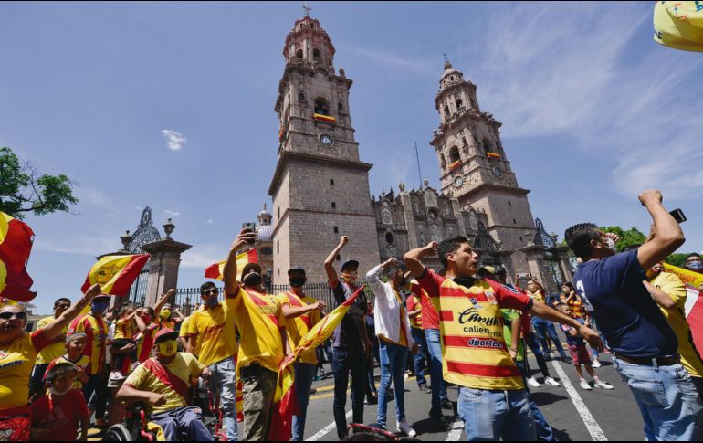 UNIDOS. La afición michoacana no quiere que la franquicia emigre a Sinaloa.  IMAGO7