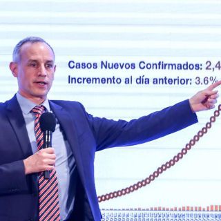 "Curva de contagios por COVID-19 se aplanó", asevera López-Gatell