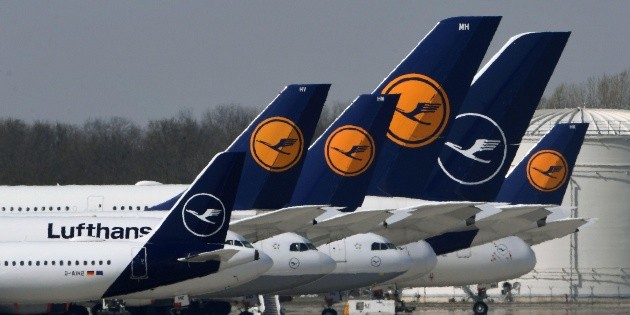 Gobierno alem&aacute;n rescata a la aerol&iacute;nea Lufthansa