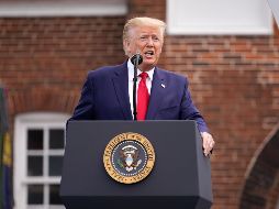 Trump ha insistido durante varias semanas en la necesidad de finalizar el confinamiento motivdo por la pandemia de COVID-19. AP/E. Vucci