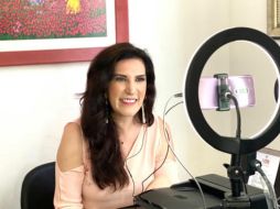 Kenia López Rabadán, presidenta de la Comisión de Derechos Humanos en el Senado. TWITTER/kenialopezr