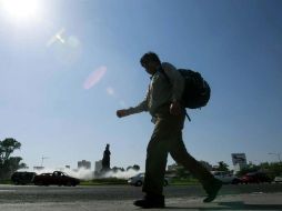 Un sistema de alta presión en niveles medios de la atmósfera mantendrá el aumento de las temperaturas y baja probabilidad de lluvias sobre la mayor parte de México. EL INFORMADOR / ARCHIVO