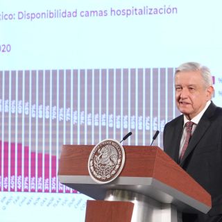 "Hay indicios de descenso de contagios en México”: López Obrador
