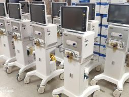 Claudia Sheinbaum publicó en redes que el Hospital Ajusco Medio recibió 10 ventiladores más para hacer frente a la demanda. TWITTER/@Claudiashein