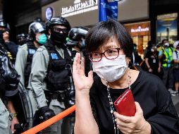 Las manifestaciones han regresado a Hong Kong debido a la oposición a la nueva Ley de Seguridad que propone China. AFP /