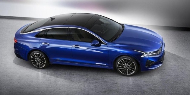 El Kia K5 2021 est&aacute; pr&oacute;ximo a estrenar identidad