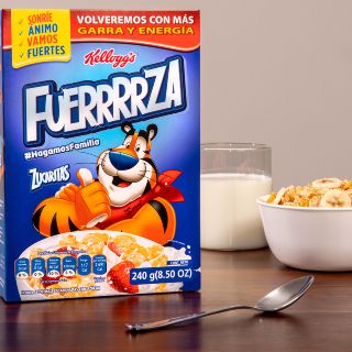 Si ya no puedes con la cuarentena, ahora las cajas de cereal te darán ánimos