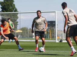 SE PONEN A PUNTO. Jugadores del Real Madrid han realizado entrenamientos grupales. @realmadrid