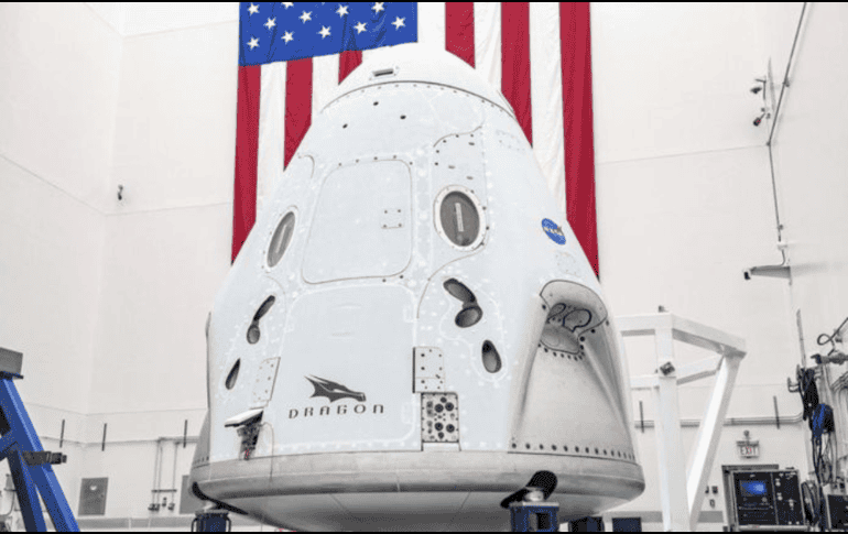 Crew Dragon será la primera nave comercial que transportará humanos al espacio NASA