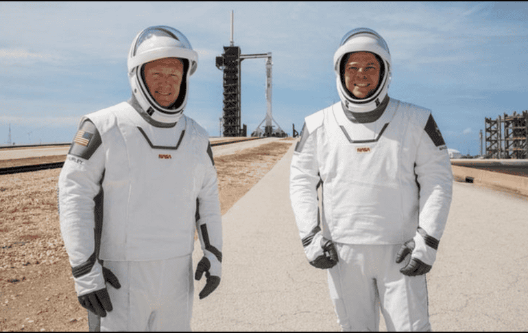 Doug Hurley y Bob Behnken son los tripulantes de la la nave Crew Dragon. NASA