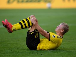 Desde que llegó al conjunto negriamarillo, Haaland se volvió un arma a la ofensiva, ya que registra 13 goles en 14 partidos y tres asistencias, por lo que es una sensible baja para Favre. TWITTER / @BVB