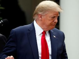 El mandatario acusa de haber gestionado mal la emergencia sanitaria, al creer en exceso las informaciones aportadas por China. AP / A. Brandon