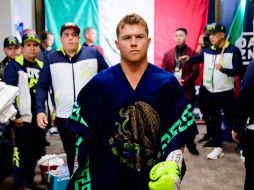 Mientras el boxeador mexicano Saúl 