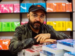 El autor tapatío Bernardo Esquinca, habló sobre la complejidad de publicar libros. EL INFORMADOR • G. GALLO