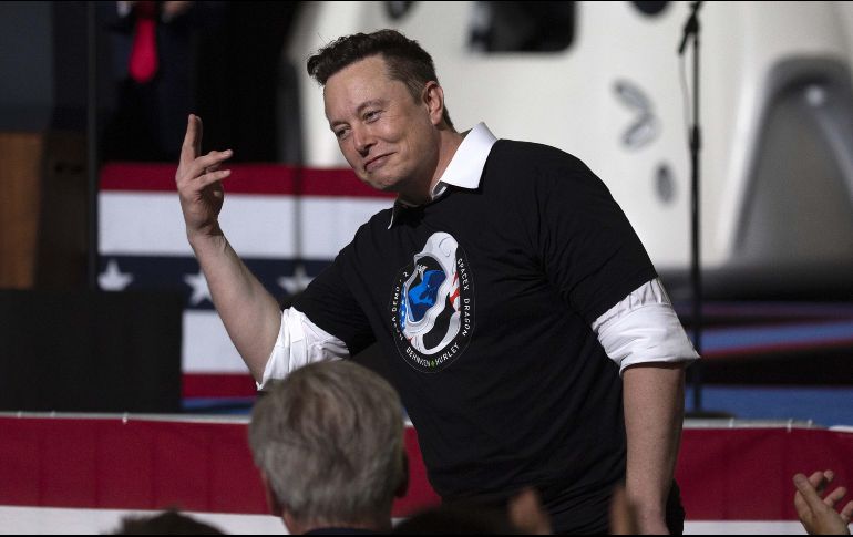 Musk contestó a la burla que Dmitri Rogozin dijo en 2014. AFP / S. Martinez
