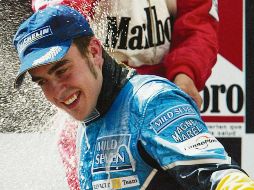 GLORIA. Alonso ganó dos títulos mundiales de la mano de Renault. AFP