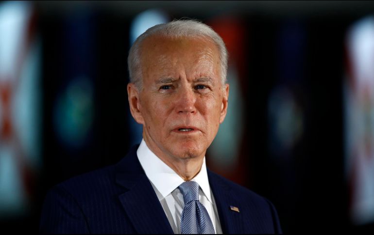Joe Biden, virtual candidato demócrata a la presidencia de Estados Unidos. AP