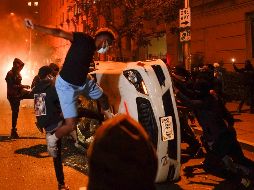 Las protestas se han extendido a nivel nacional después de la muerte de George Floyd, un ciudadano afroamericano que fue detenido en la ciudad de Minneapolis por uso de un billete supuestamente falso. AP / E. Vucci