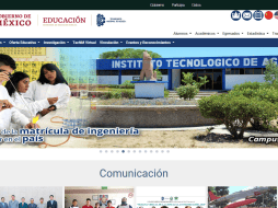 El Tecnológico Nacional de México aún se encuentra revisando su sitio por lo que podría presentar algunos inconvenientes al tiempo de carga. ESPECIAL / tecnm.mx