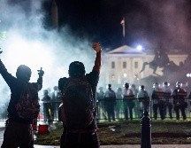 Las protestas llegaron a los alrededores de la Casa Blanca. EFE/EPA