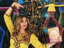 AUTORA. Marcela Bracho, emocionada con el lanzamiento de “Jugar la vida”. NTX