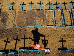 El país también registró un récord de muertes causadas por el coronavirus en las últimas 24 horas. AFP