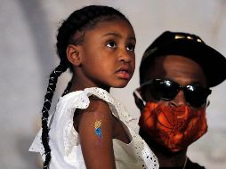 Gianna Floyd acudió ayer a una conferencia de prensa donde estuvo Stephen Jackson, exjugador de la NBA y amigo de George, en St. Paul, Minnesota. AP/ARCHIVO