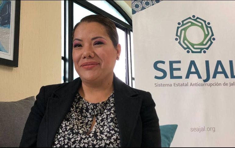Lucía Almaraz Cázarez, presidenta del Comité de Participación Social del Sistema Estatal Anticorrupción. EL INFORMADOR / ARCHIVO
