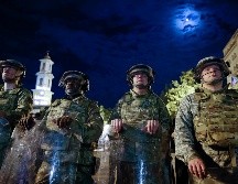 Por el momento, la Guardia Nacional ha contenido las protestas contra el racismo y la brutalidad policial. AP/A. Brandon