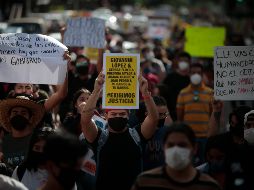 El líder de la mayoría senatorial subraya que las manifestaciones por la muerte de Giovanni López surgen de la indignación social. EL INFORMADOR / F. Atilano