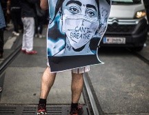 El asesinato de George Floyd ha inspirado manifestaciones contra la brutalidad policiaca alrededor de todo el mundo. EFE/C. Bruna