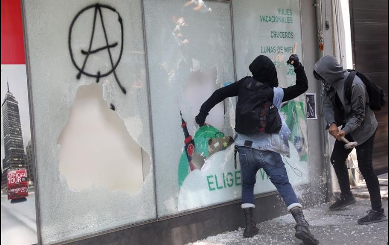 La jefa de Gobierno, Claudia Sheinbaum, aseguró que se garantizará el derecho a la no represión, pero llamó a la manifestación pacífica. EFE/S. Gutiérrez