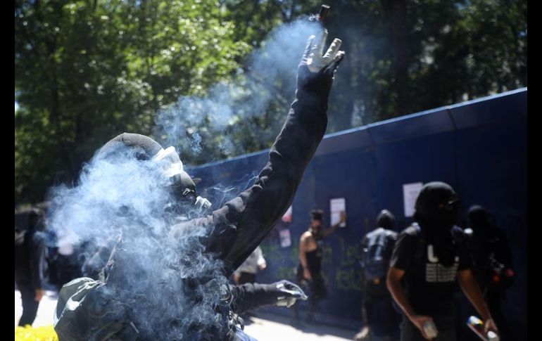 La jefa de Gobierno, Claudia Sheinbaum, aseguró que se garantizará el derecho a la no represión, pero llamó a la manifestación pacífica. EFE/S. Gutiérrez