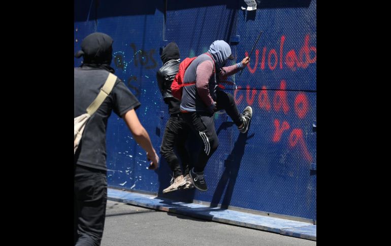 La jefa de Gobierno, Claudia Sheinbaum, aseguró que se garantizará el derecho a la no represión, pero llamó a la manifestación pacífica. EFE/S. Gutiérrez