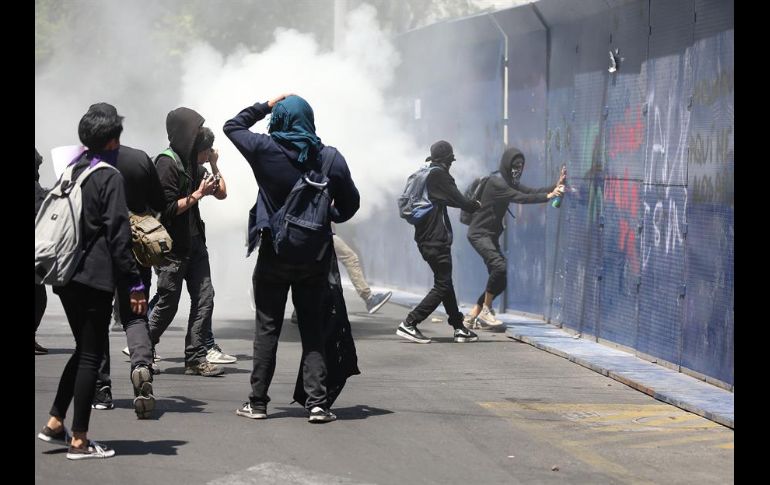 La jefa de Gobierno, Claudia Sheinbaum, aseguró que se garantizará el derecho a la no represión, pero llamó a la manifestación pacífica. EFE/S. Gutiérrez