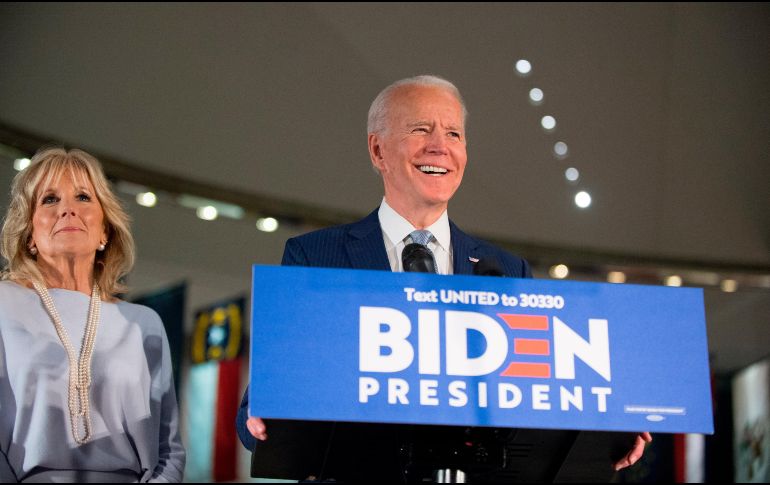 Biden ganó los siete estados que tuvieron elecciones primarias demócratas el martes 2 de junio. Las encuestas de salida le otorgaron la victoria desde el cierre de la votación. EFE / ARCHIVO